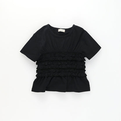 日本童裝 Branshes 【b.+A】皺褶上衣 90-150cm 女童款 夏季 TOPS