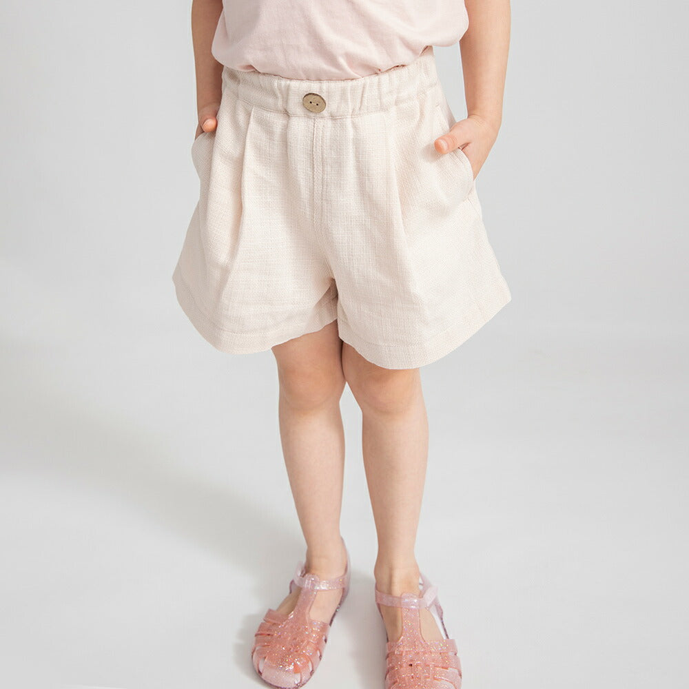 日本童裝 Branshes 巴拿馬草編織短褲 80-150cm 女童款 夏季 PANTS