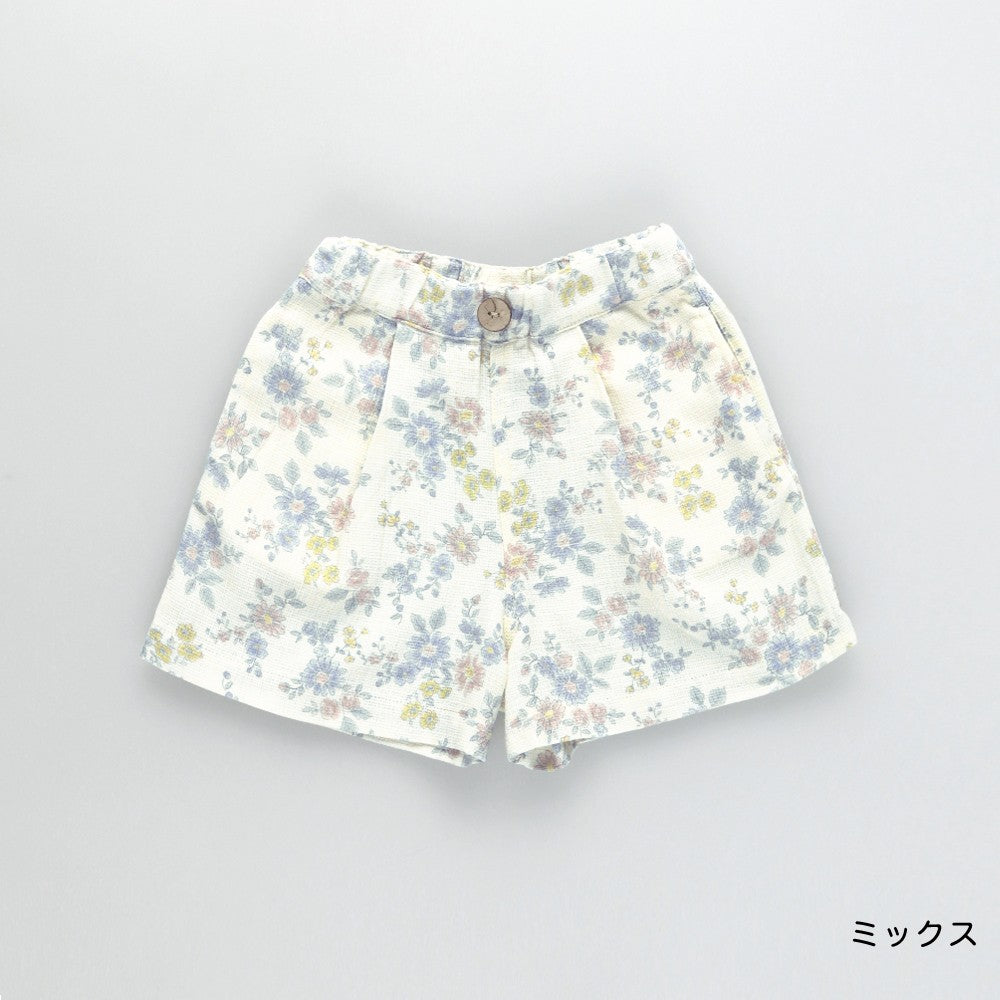 日本童裝 Branshes 巴拿馬草編織短褲 80-150cm 女童款 夏季 PANTS