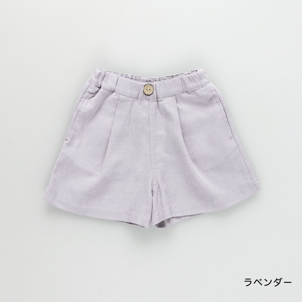 日本童裝 Branshes 巴拿馬草編織短褲 80-150cm 女童款 夏季 PANTS