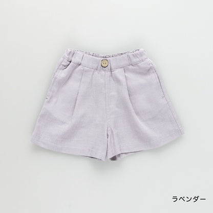 日本童裝 Branshes 巴拿馬草編織短褲 80-150cm 女童款 夏季 PANTS