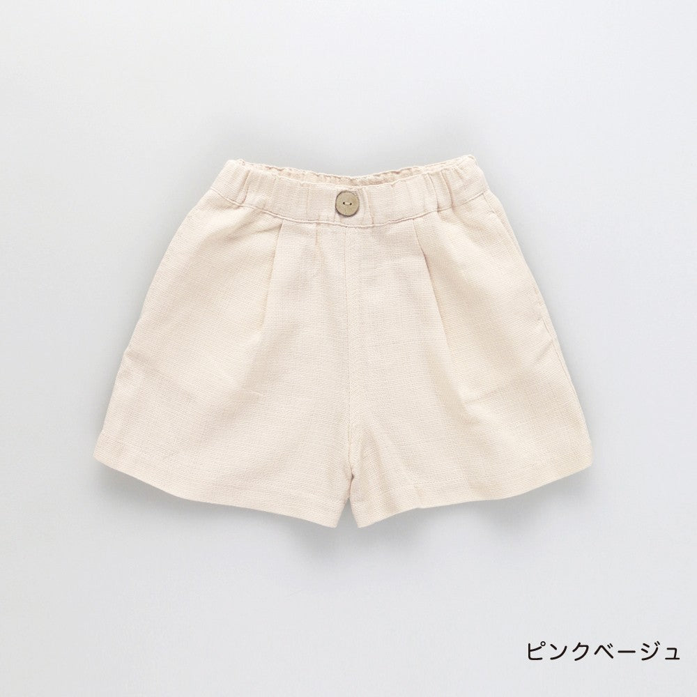 日本童裝 Branshes 巴拿馬草編織短褲 80-150cm 女童款 夏季 PANTS