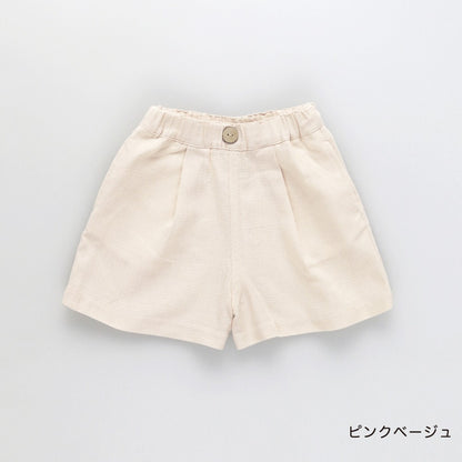 日本童裝 Branshes 巴拿馬草編織短褲 80-150cm 女童款 夏季 PANTS