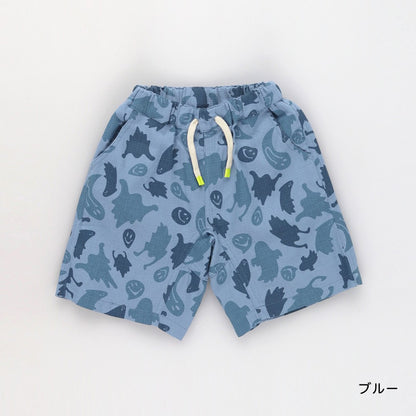 日本童裝 Branshes 巴拿馬織紋全印花短褲 80-150cm 男童款 夏季 PANTS
