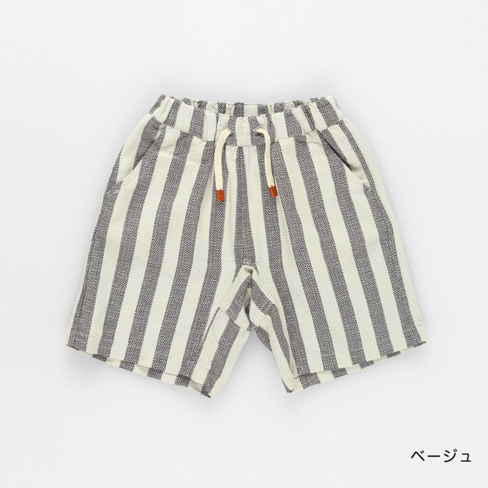 日本童裝 Branshes 巴拿馬織紋全印花短褲 80-150cm 男童款 夏季 PANTS