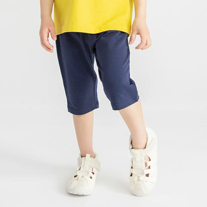 日本童裝 Branshes 彈力七分褲 80-130cm 男童款 夏季 PANTS