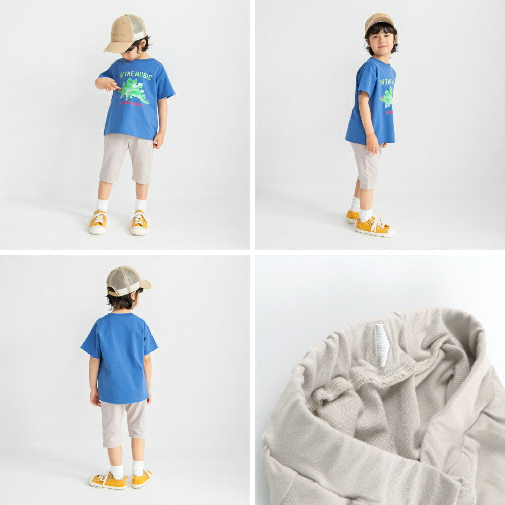 日本童裝 Branshes 彈力七分褲 80-130cm 男童款 夏季 PANTS