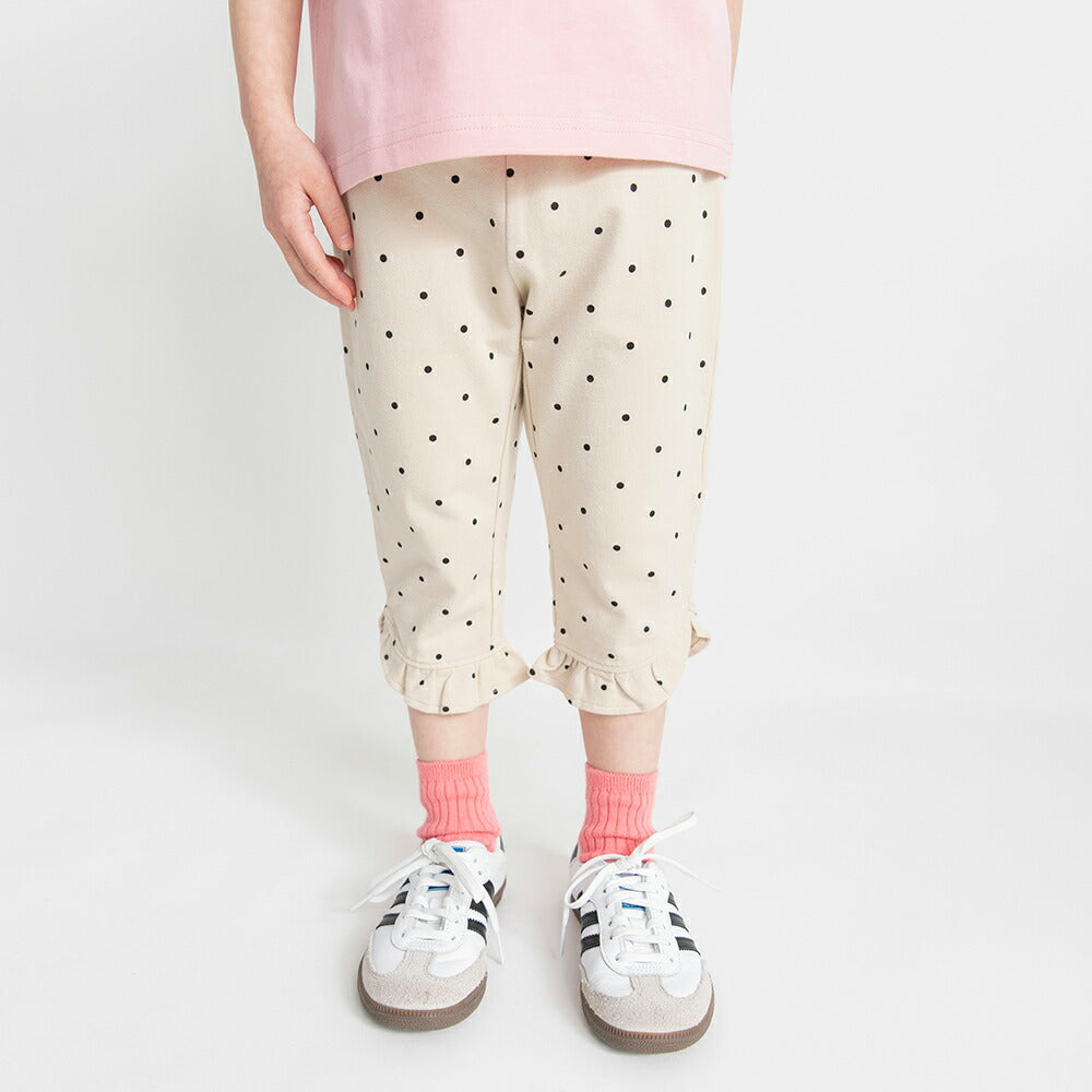 日本童裝 Branshes 荷葉邊七分褲 80-130cm 女童款 夏季 PANTS