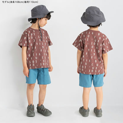 日本童裝 Branshes 巴拿馬織紋彩色短褲 80-150cm 男童款 夏季 PANTS