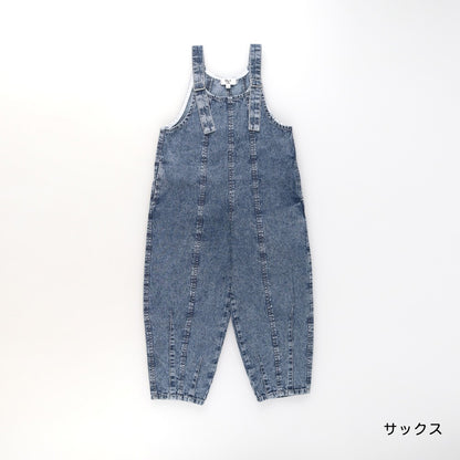 日本童裝 Branshes【Ou? by EDWIN】牛仔背帶褲 90-150cm 女童款 夏季 Jumpsuit
