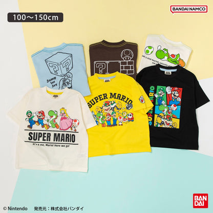 日本童裝 Branshes【Super Mario】印花短袖上衣 100-150cm 男童款/女童款 夏季 TOPS