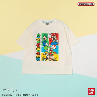 日本童裝 Branshes【Super Mario】印花短袖上衣 100-150cm 男童款/女童款 夏季 TOPS