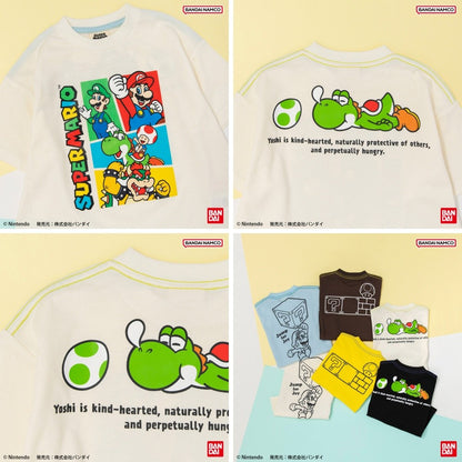日本童裝 Branshes【Super Mario】印花短袖上衣 100-150cm 男童款/女童款 夏季 TOPS