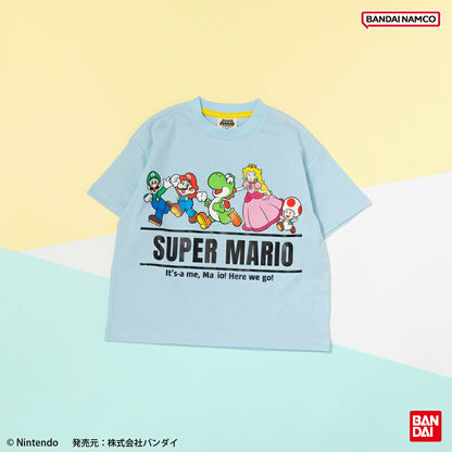 日本童裝 Branshes【Super Mario】印花短袖上衣 100-150cm 男童款/女童款 夏季 TOPS