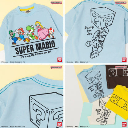 日本童裝 Branshes【Super Mario】印花短袖上衣 100-150cm 男童款/女童款 夏季 TOPS