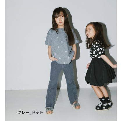 日本童裝 Branshes【b.+A】短袖上衣 90-150cm 女童款 夏季 TOPS