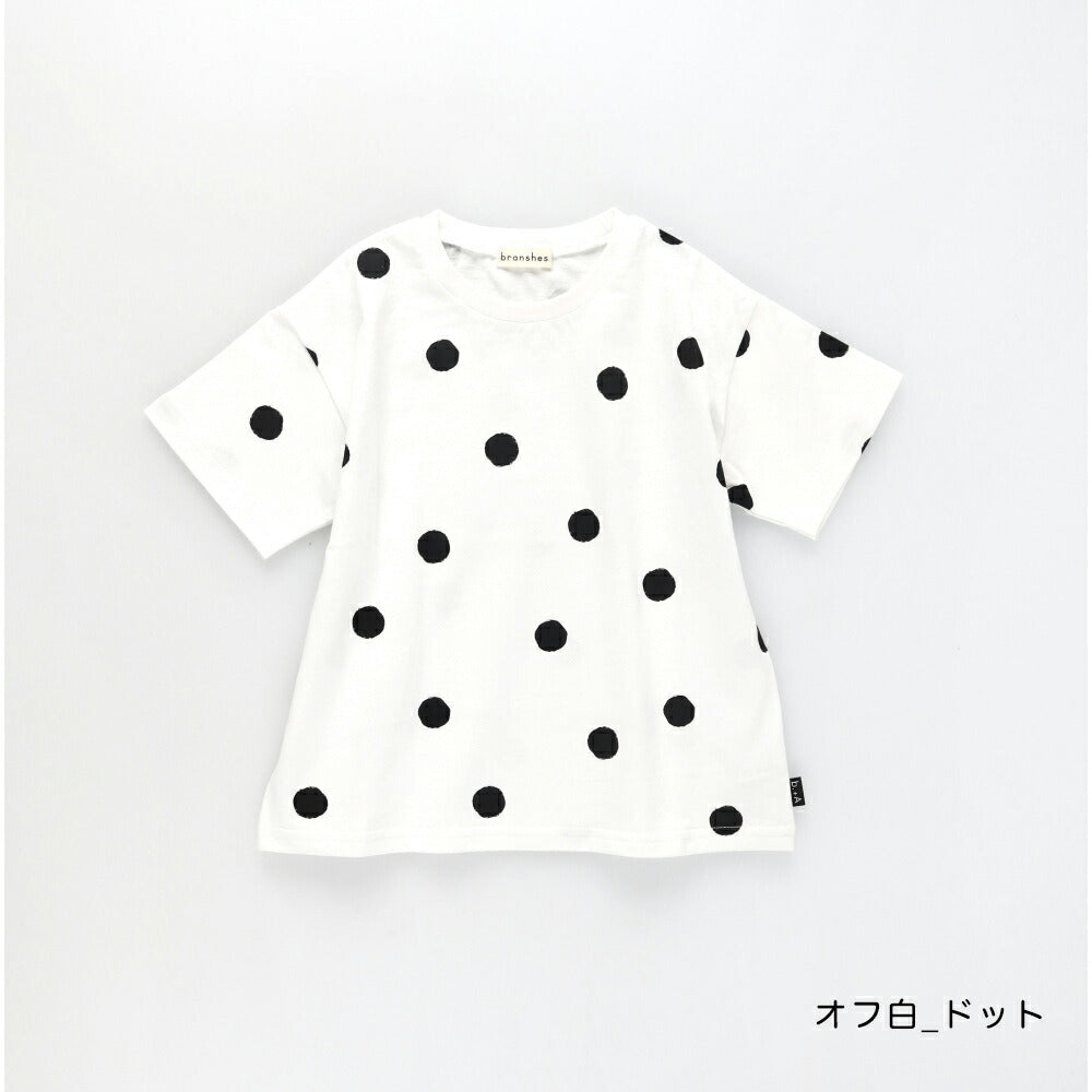 日本童裝 Branshes【b.+A】短袖上衣 90-150cm 女童款 夏季 TOPS