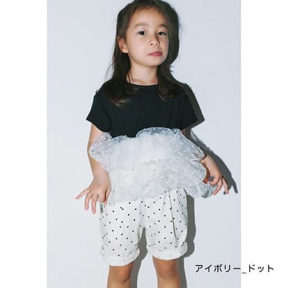 日本童裝 Branshes【b.+A】泡泡短褲 90-150cm 女童款 夏季 PANTS