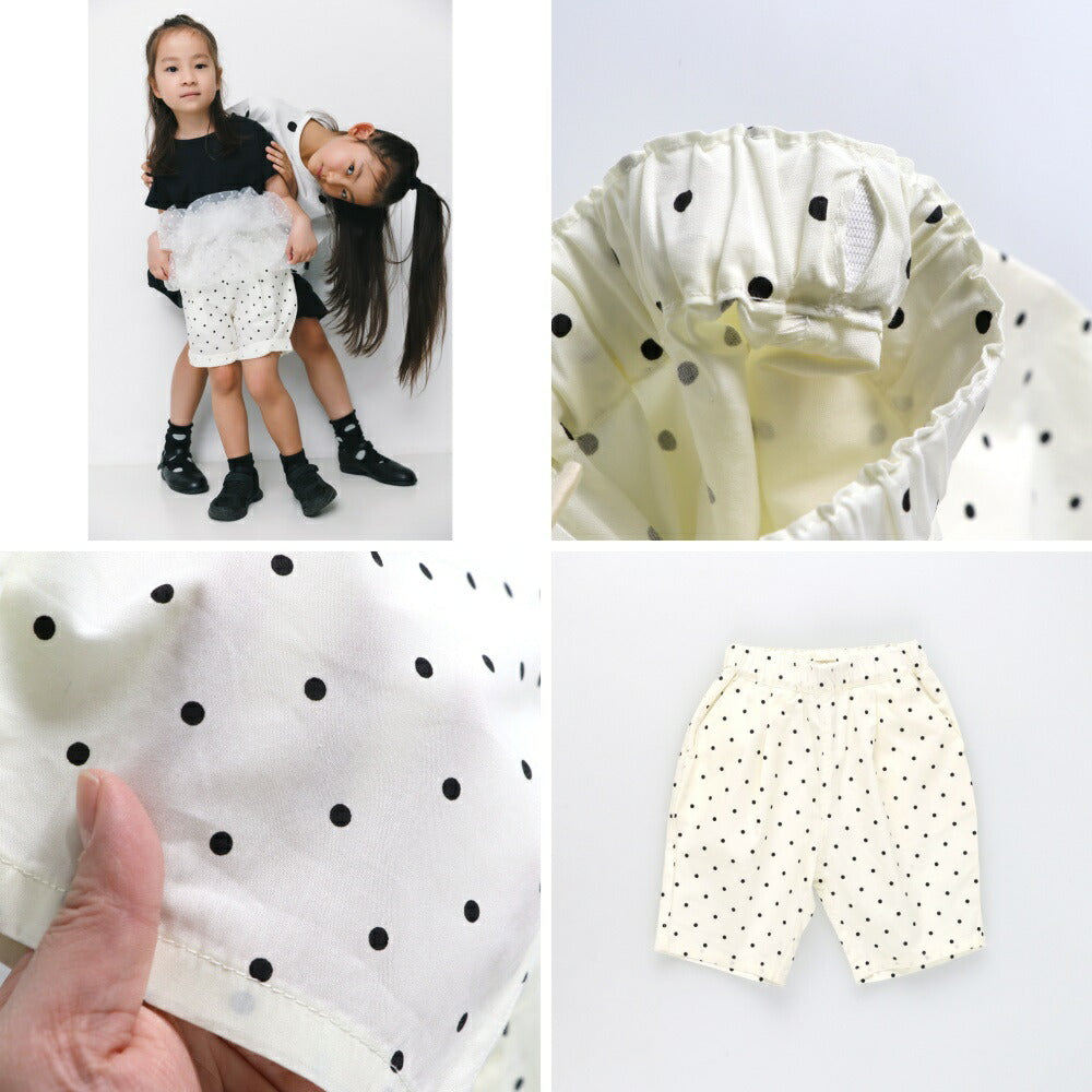 日本童裝 Branshes【b.+A】泡泡短褲 90-150cm 女童款 夏季 PANTS