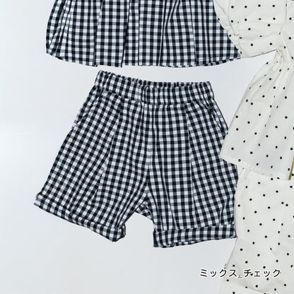 日本童裝 Branshes【b.+A】泡泡短褲 90-150cm 女童款 夏季 PANTS