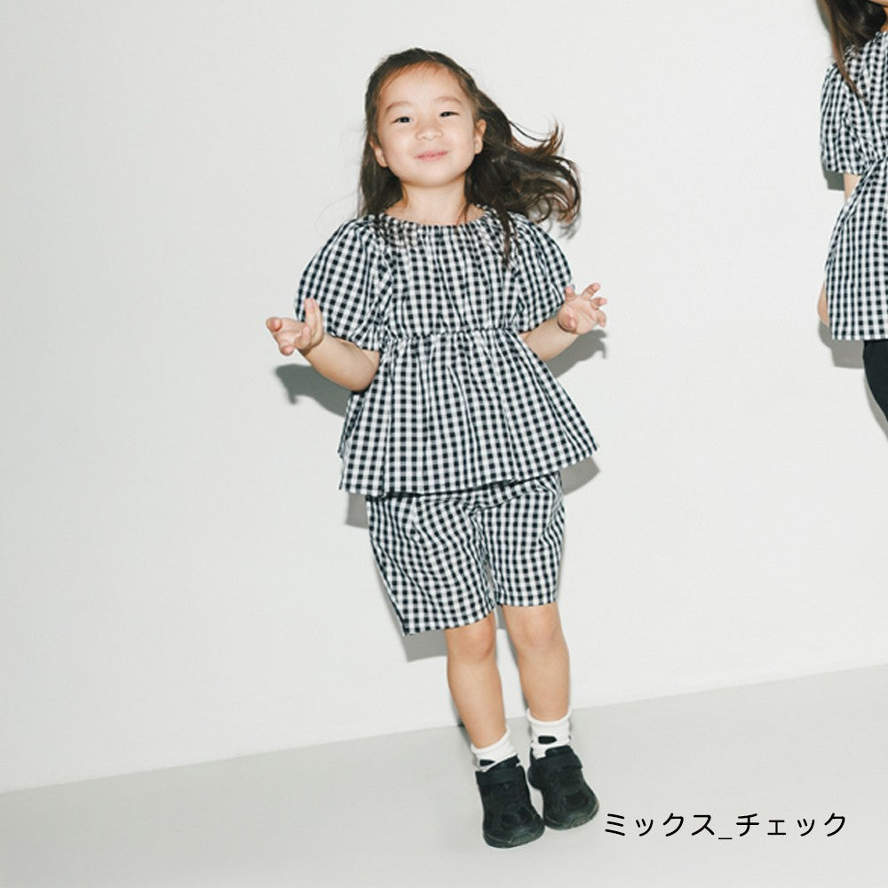 日本童裝 Branshes【b.+A】泡泡短褲 90-150cm 女童款 夏季 PANTS