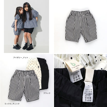 日本童裝 Branshes【b.+A】泡泡短褲 90-150cm 女童款 夏季 PANTS