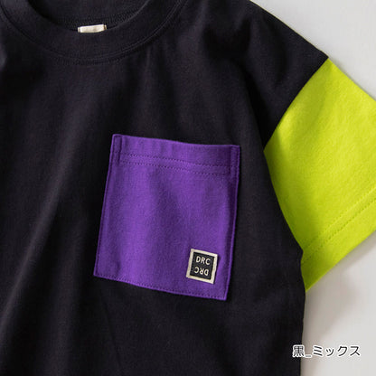 日本童裝 Branshes【b.+A】口袋短袖上衣 100-160cm 男童款 夏季 TOPS