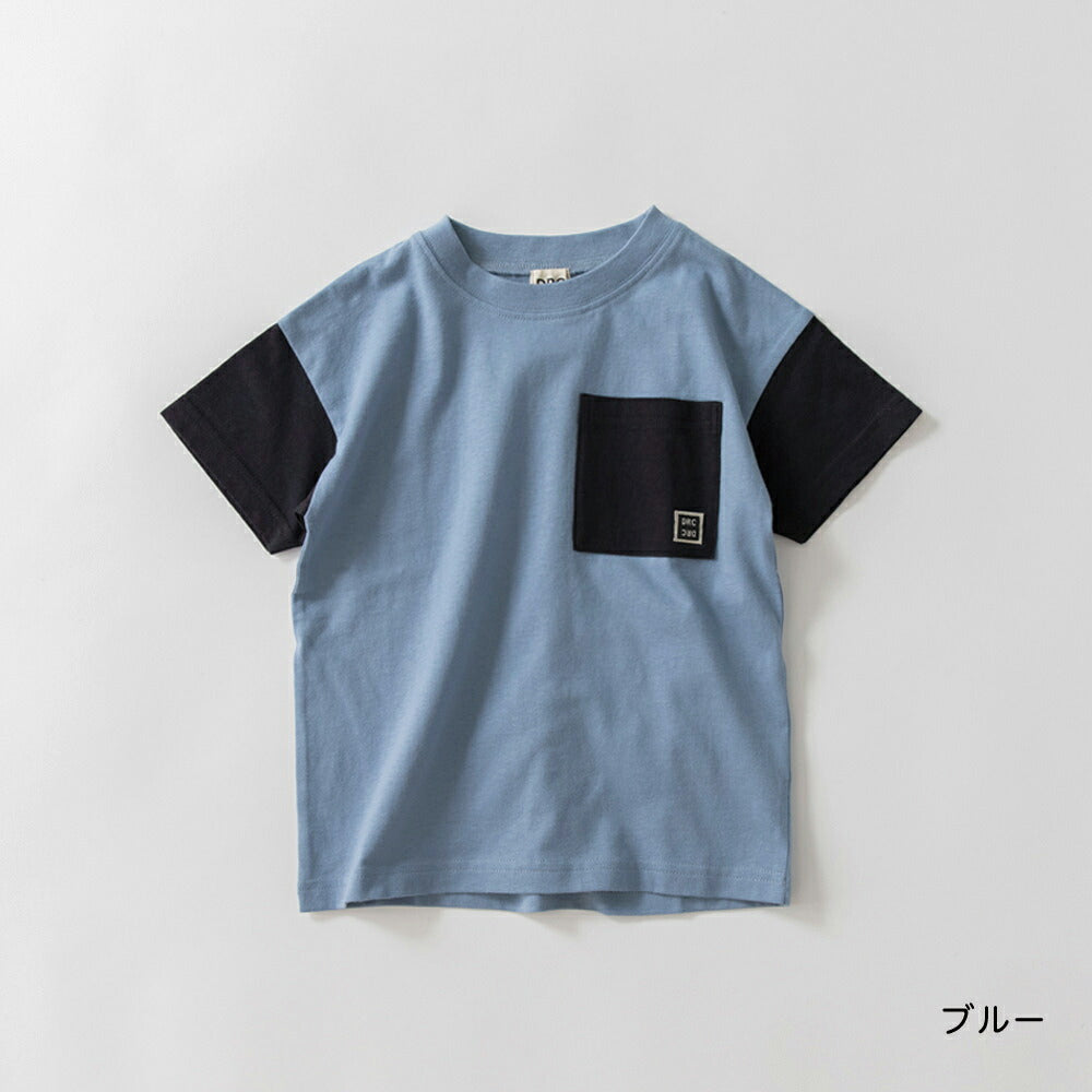 日本童裝 Branshes【b.+A】口袋短袖上衣 100-160cm 男童款 夏季 TOPS