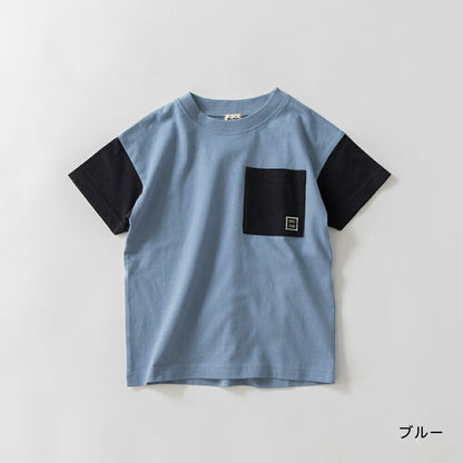 日本童裝 Branshes【b.+A】口袋短袖上衣 100-160cm 男童款 夏季 TOPS