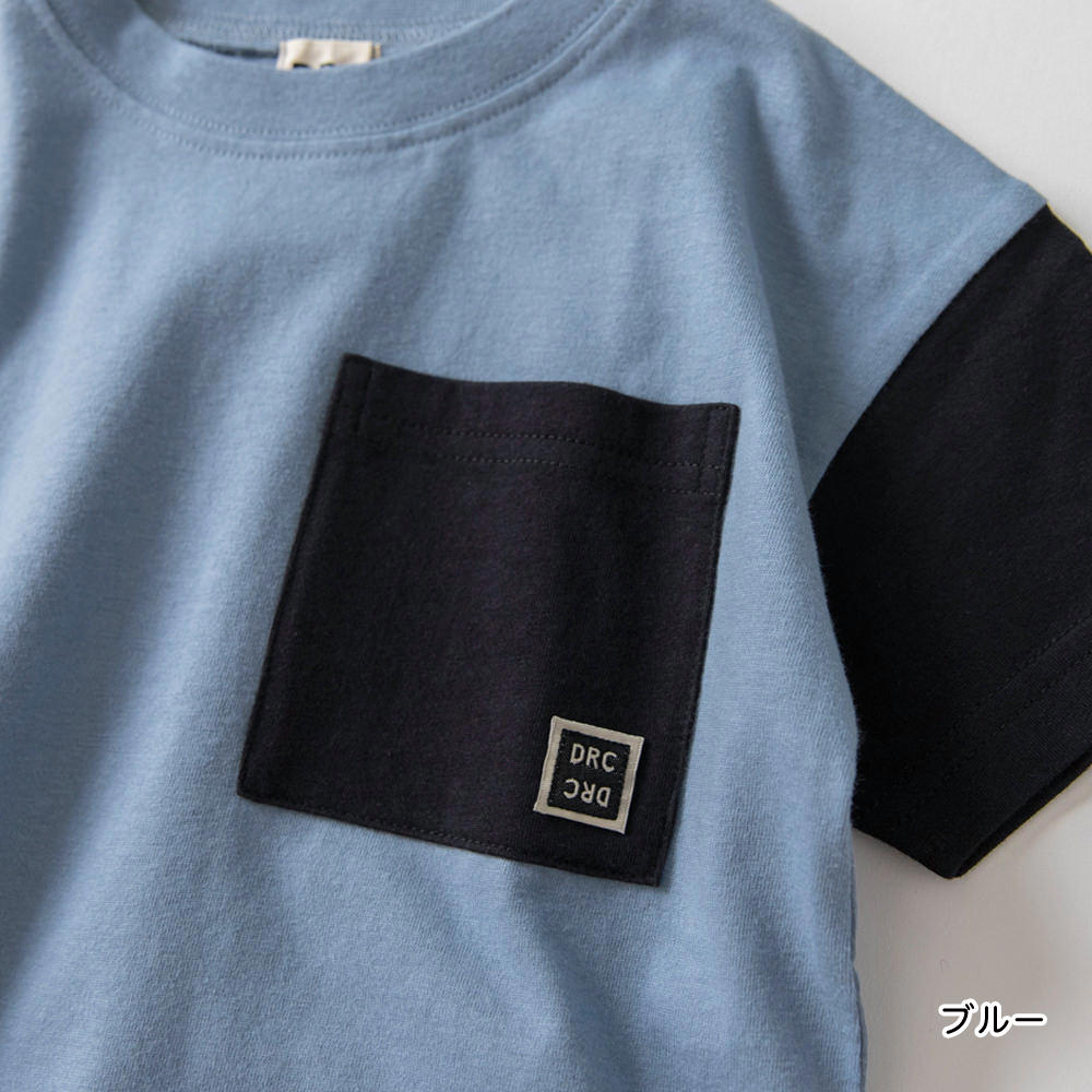 日本童裝 Branshes【b.+A】口袋短袖上衣 100-160cm 男童款 夏季 TOPS