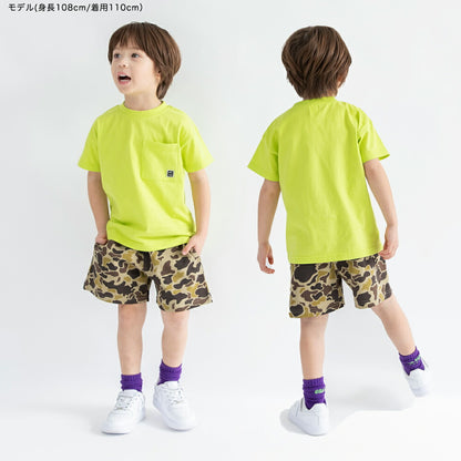 日本童裝 Branshes【b.+A】口袋短袖上衣 100-160cm 男童款 夏季 TOPS