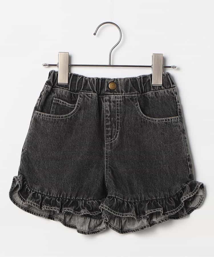 日本童裝 p.premier 斜紋花邊短褲 80-140cm 女童款 夏季  PANTS