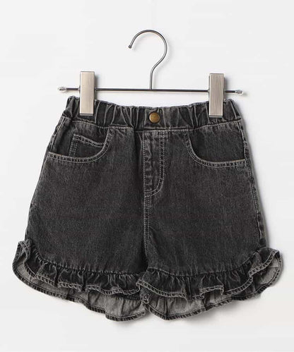 日本童裝 p.premier 斜紋花邊短褲 80-140cm 女童款 夏季  PANTS