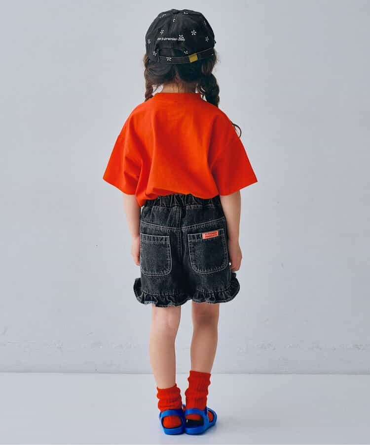 日本童裝 p.premier 斜紋花邊短褲 80-140cm 女童款 夏季  PANTS