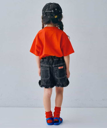 日本童裝 p.premier 斜紋花邊短褲 80-140cm 女童款 夏季  PANTS