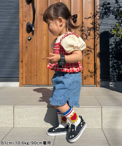 日本童裝 p.premier 斜紋花邊短褲 80-140cm 女童款 夏季  PANTS