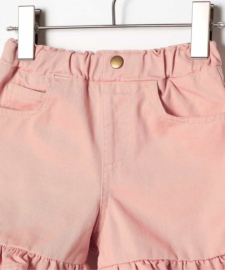 日本童裝 p.premier 斜紋花邊短褲 80-140cm 女童款 夏季  PANTS