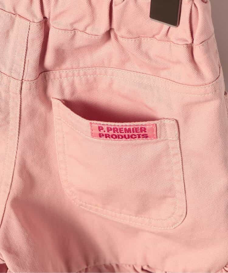 日本童裝 p.premier 斜紋花邊短褲 80-140cm 女童款 夏季  PANTS