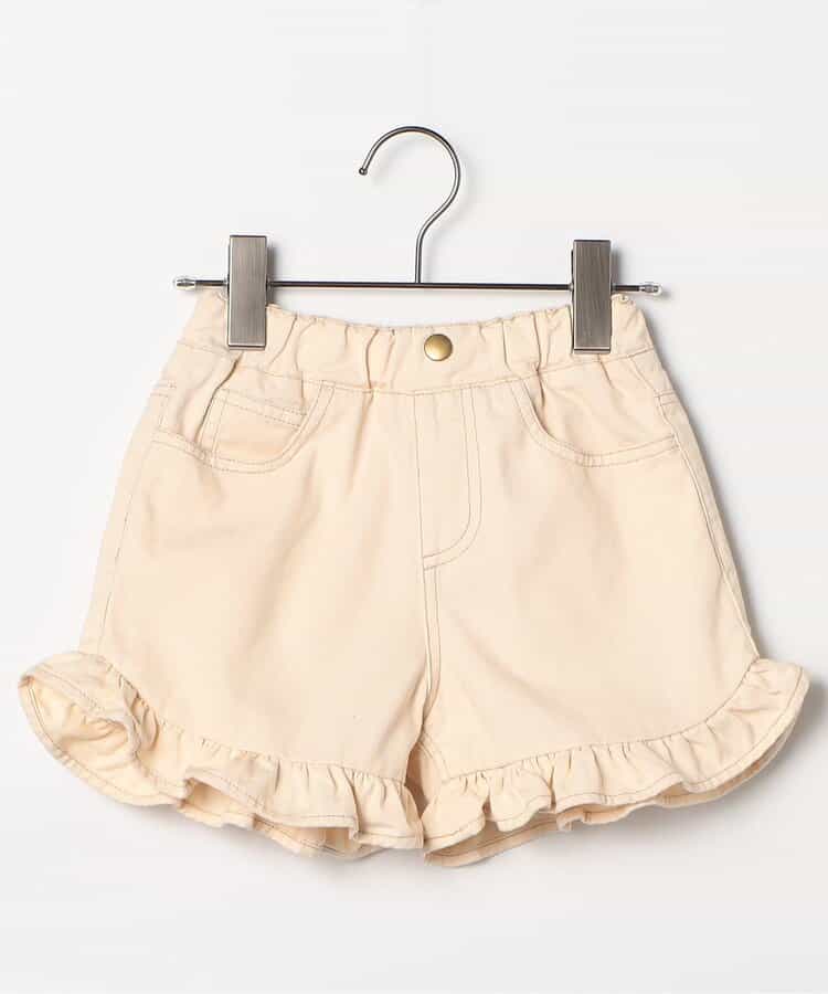 日本童裝 p.premier 斜紋花邊短褲 80-140cm 女童款 夏季  PANTS