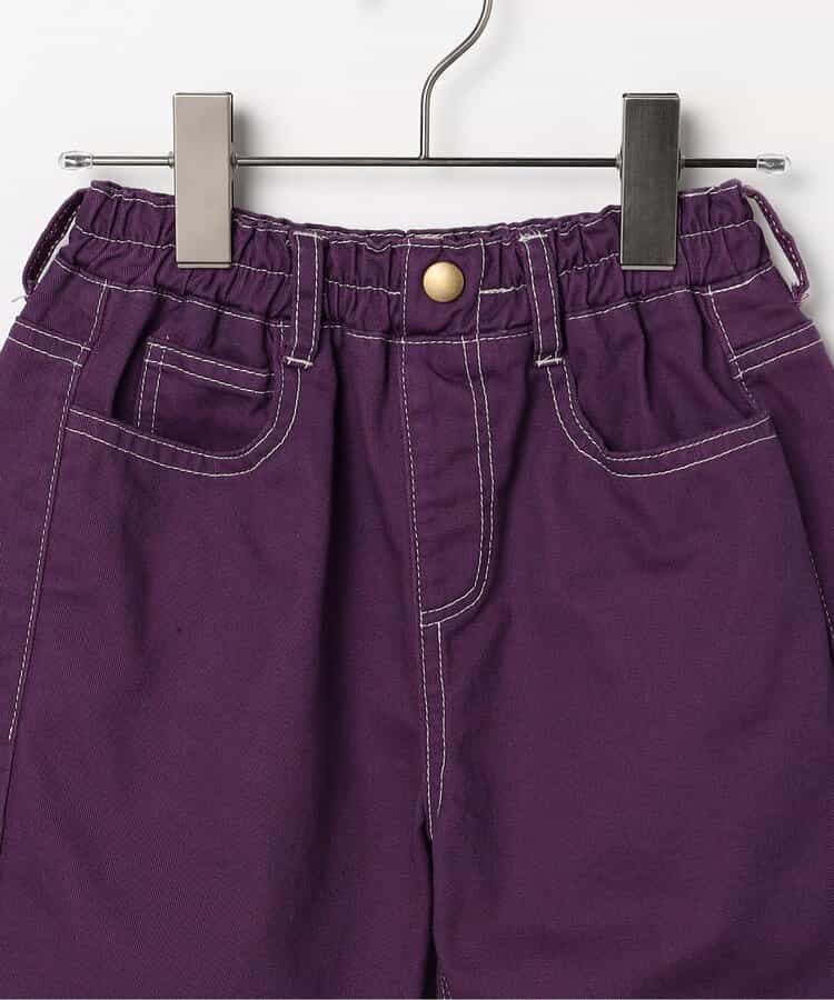 日本童裝 p.premier 斜紋牛仔闊腿短褲 80-140cm 男童款 夏季  PANTS