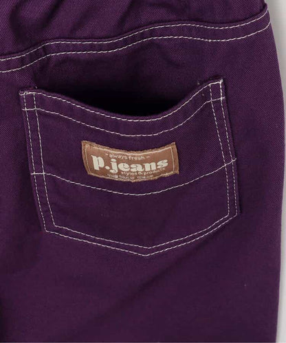日本童裝 p.premier 斜紋牛仔闊腿短褲 80-140cm 男童款 夏季  PANTS