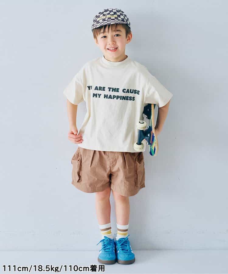 日本童裝 p.premier 大口袋工裝短褲 80-140cm 男童款 夏季  PANTS
