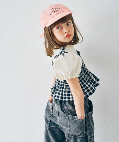日本童裝 p.premier 吊帶牛仔闊腿褲 80-140cm 男童款/女童款 夏季  Jumpsuit