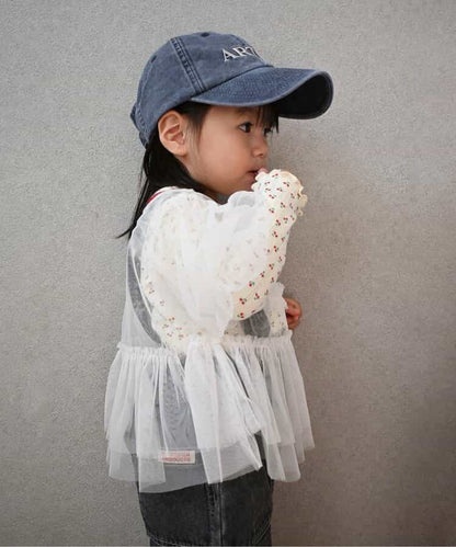 日本童裝 p.premier 羅紋針織上衣 80-140cm 女童款 夏季 TOPS