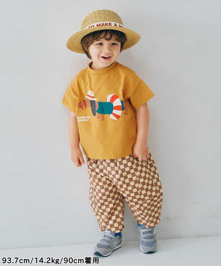 日本童裝 p.premier 斜紋長褲 80-140cm 男童款/女童款 夏季  PANTS
