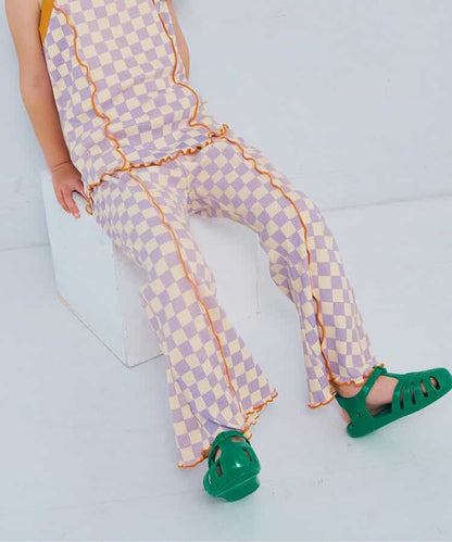 日本童裝 p.premier 彈性羅紋喇叭褲 80-140cm 男童款/女童款 夏季  PANTS