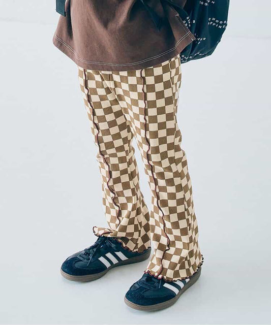 日本童裝 p.premier 彈性羅紋喇叭褲 80-140cm 男童款/女童款 夏季  PANTS