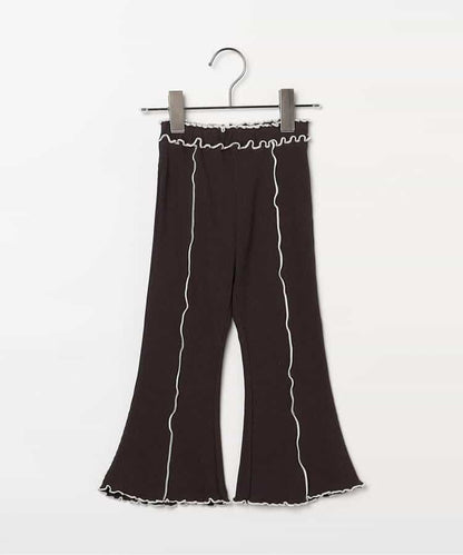 日本童裝 p.premier 彈性羅紋喇叭褲 80-140cm 男童款/女童款 夏季  PANTS