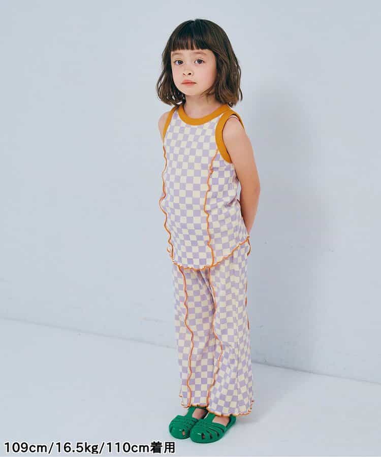 日本童裝 p.premier 彈性羅紋喇叭褲 80-140cm 男童款/女童款 夏季  PANTS