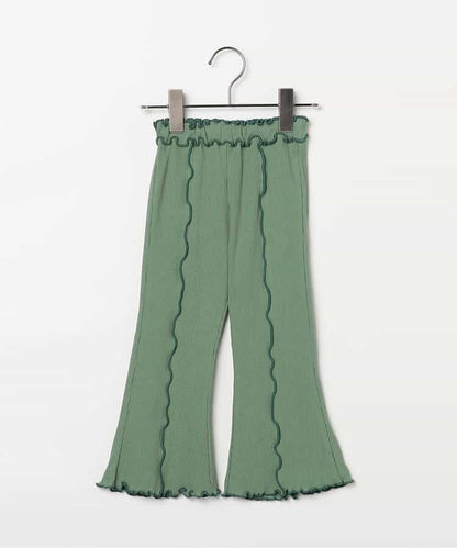 日本童裝 p.premier 彈性羅紋喇叭褲 80-140cm 男童款/女童款 夏季  PANTS